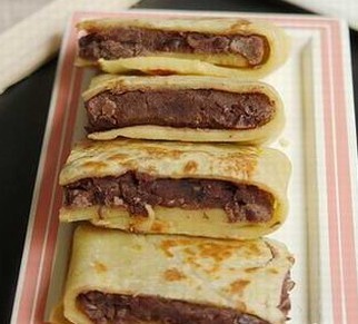 红豆煎饼的做法